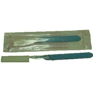 Scalpel disposable handle