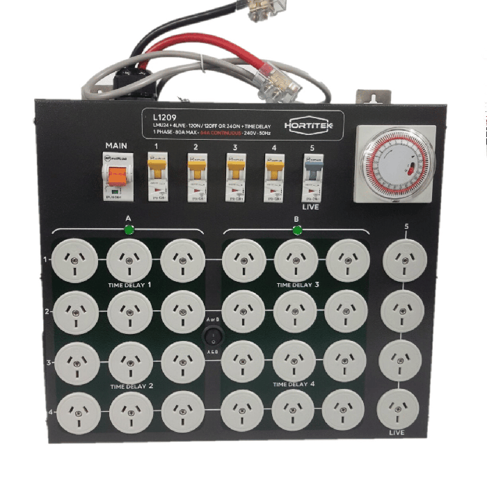 24 outlet timer 3 phase