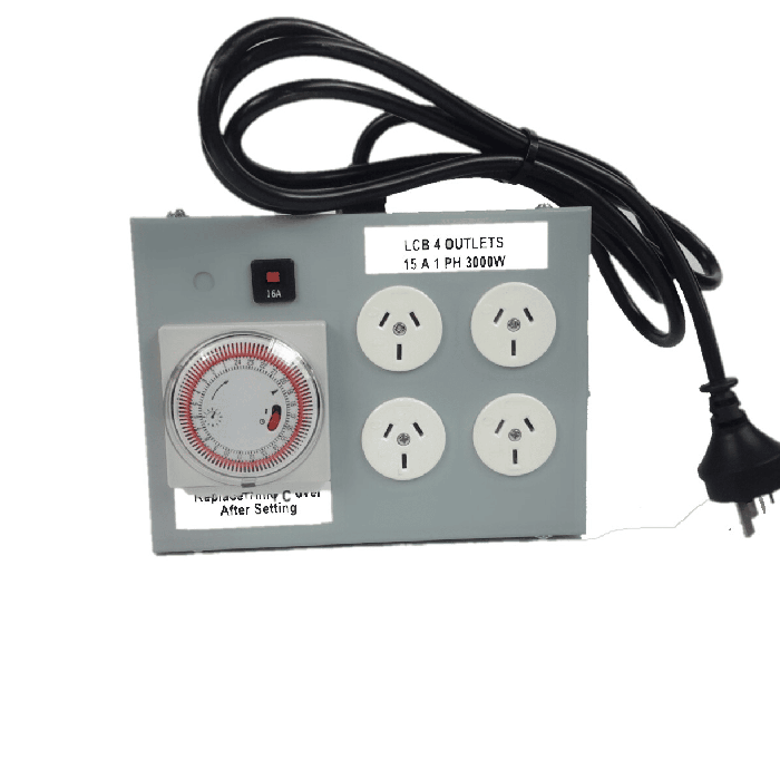 4 outlet Timer